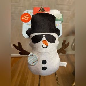 - Brand New Holiday Snow Man 7” Squeaker.